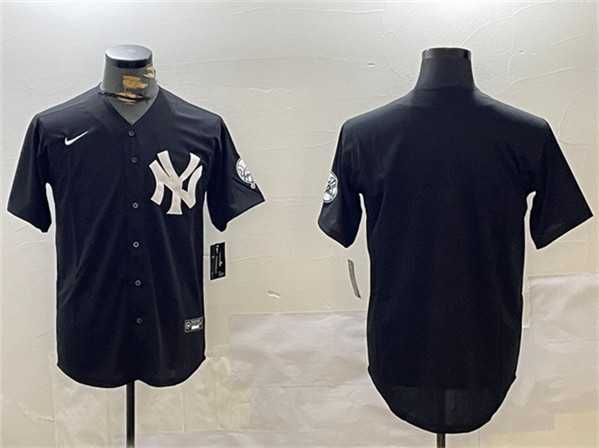 Men's New York Yankees Blank Black With Patch Cool Base Stitched Jersey,We sell and wholesale Men's New York Yankees Blank Black With Patch Cool Base Stitched Jersey on line form chian!